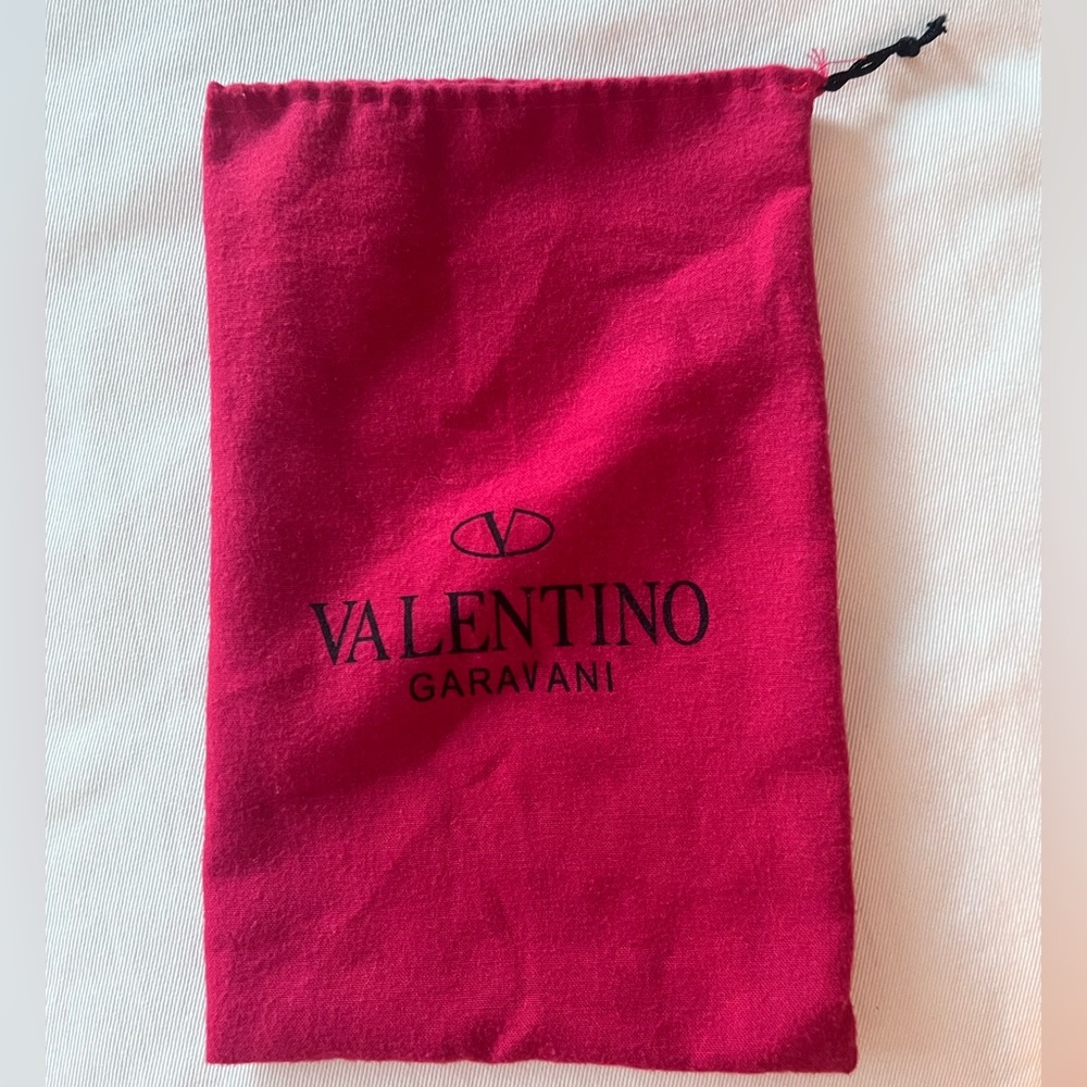 Valentino Red Drawstring Dust Bag